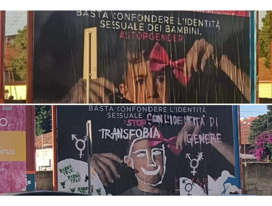 Gender. A Cagliari politici e collettivi “trans” fomentano odio contro i nostri manifesti 1
