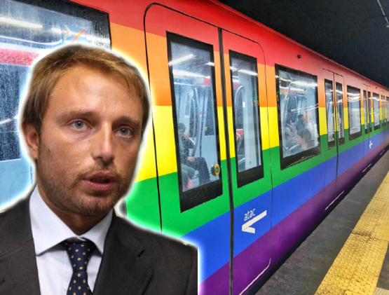 Metro Lgbt a Roma, Santori: «Vogliamo sapere i costi, è una deriva che sfocia in dittatura» 1