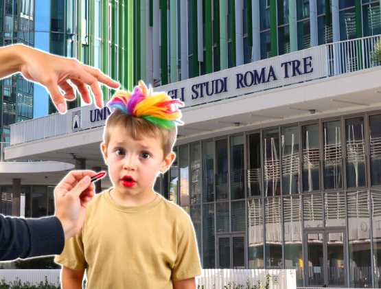 Università. Appello di Pro Vita & Famiglia al Rettore di Roma Tre Fiorucci: «Annullare laboratorio per ‘bambini trans’ di 5 anni» 1