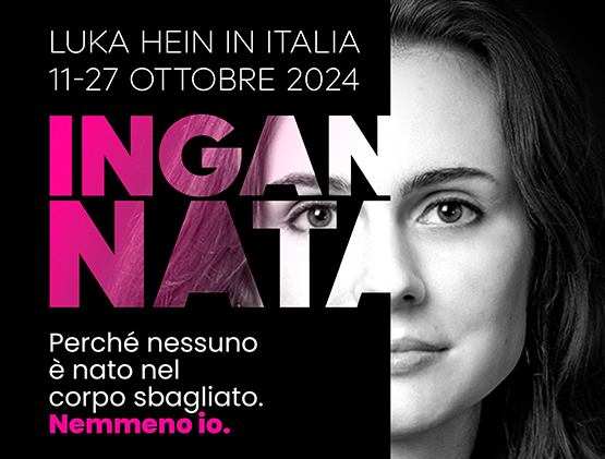 “INGANNATA”. Il tour della detransitioner Luka Hein in Italia 1