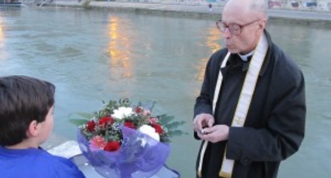 Roma, isola Tiberina – Manifestazione per la Vita 1