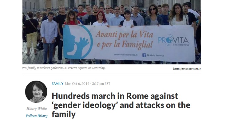 La marcia per la famiglia a Roma: ne parlano oltreoceano 1