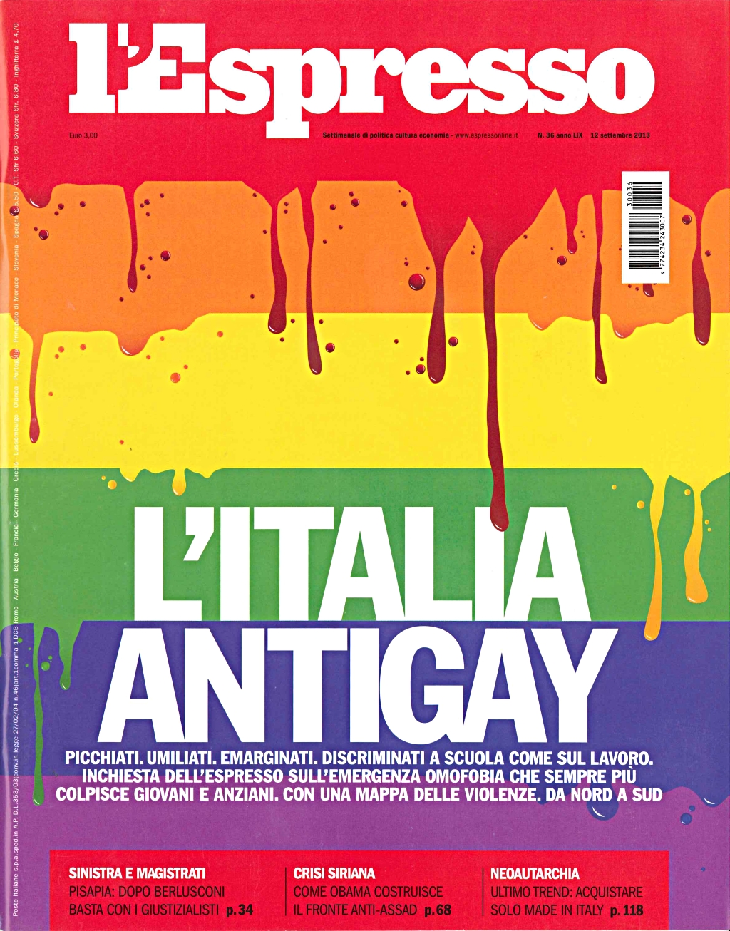 Omofobia, Espresso e Arcigay riaprono la campagna. E invocano il bavaglio sulle opinioni 1