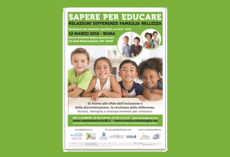 Scuola, famiglia e scienza insieme per crescere 1